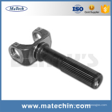 Steel Casting Transmission Spline Shaft U-Joint From China Manufacturer